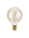 Ampoule Décorative LED Ambre G95 4W 2200K E27 | Lumière chaleureuse et élégante