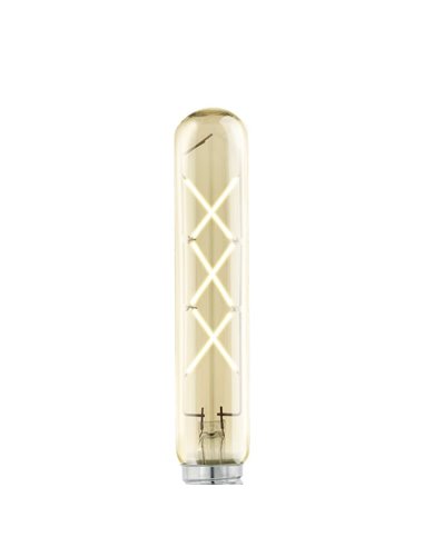 Bombilla LED decorativa T30 ZIGZAG Ámbar 4W 2200K E27 | Diseño Vintage