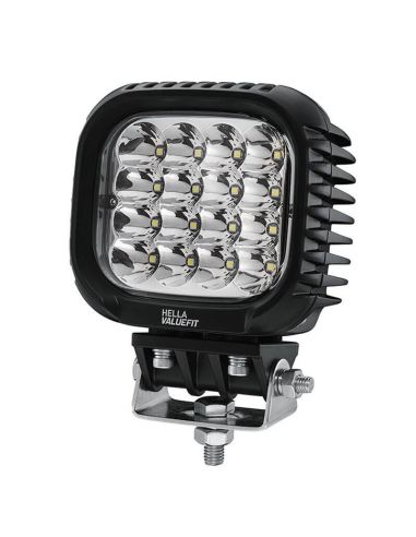 Phare LED carré longue portée puissant Hella S5000 5000Lm 1GA 357 109-211 66W Hella