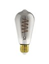 Bombilla LED Decorativa ST64 Smoky 4W 2000K E27 | Diseño Decorativo Vintage