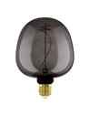 Bombilla LED decorativa, G125 Negra 4W 2000K E27 con filamento