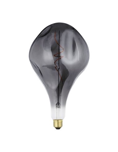 Bombilla LED D165 Smoky 4W 2700K E27 | Decorativa de Gran Tamaño