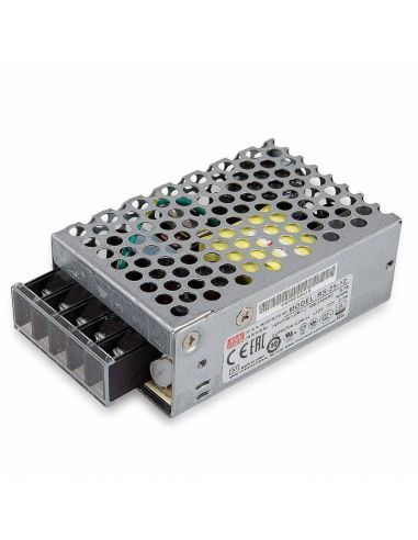 RS-25-12 Fuente de Alimentación para 25W en 12V 2,1A 88-264Vca 47-63Hz