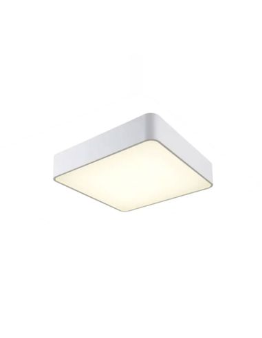 Plafón de Techo LED cuadrado CUMBUCO 40cm blanco 35W 4000K