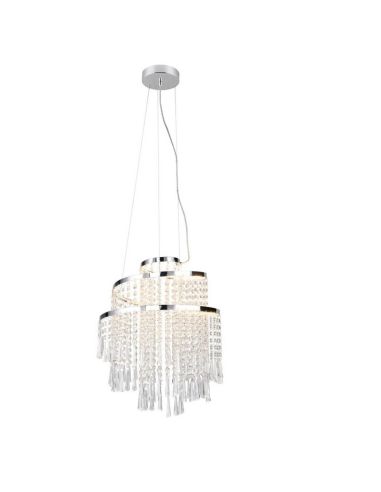 Candeeiro suspenso LED POMP Ø38cm estilo clássico | LeonLeds