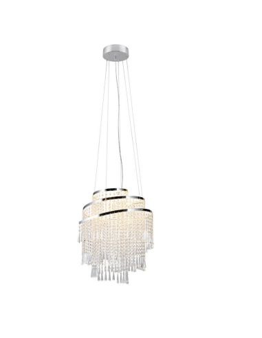 Candeeiro suspenso LED POMP Ø48cm estilo clássico | LeonLeds