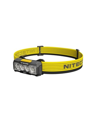 Linterna Frontal LED Ultraligera y Recargable NU27 Alcance 123 metros IP66