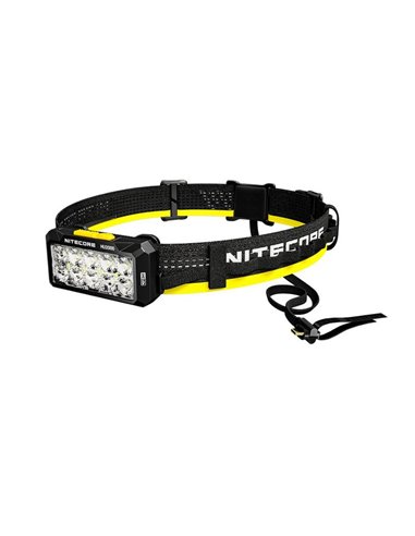 Linterna Frontal LED HU2000 Muy Potente 2000 Lúmenes 160 metros Alcance IP68 Sumergible