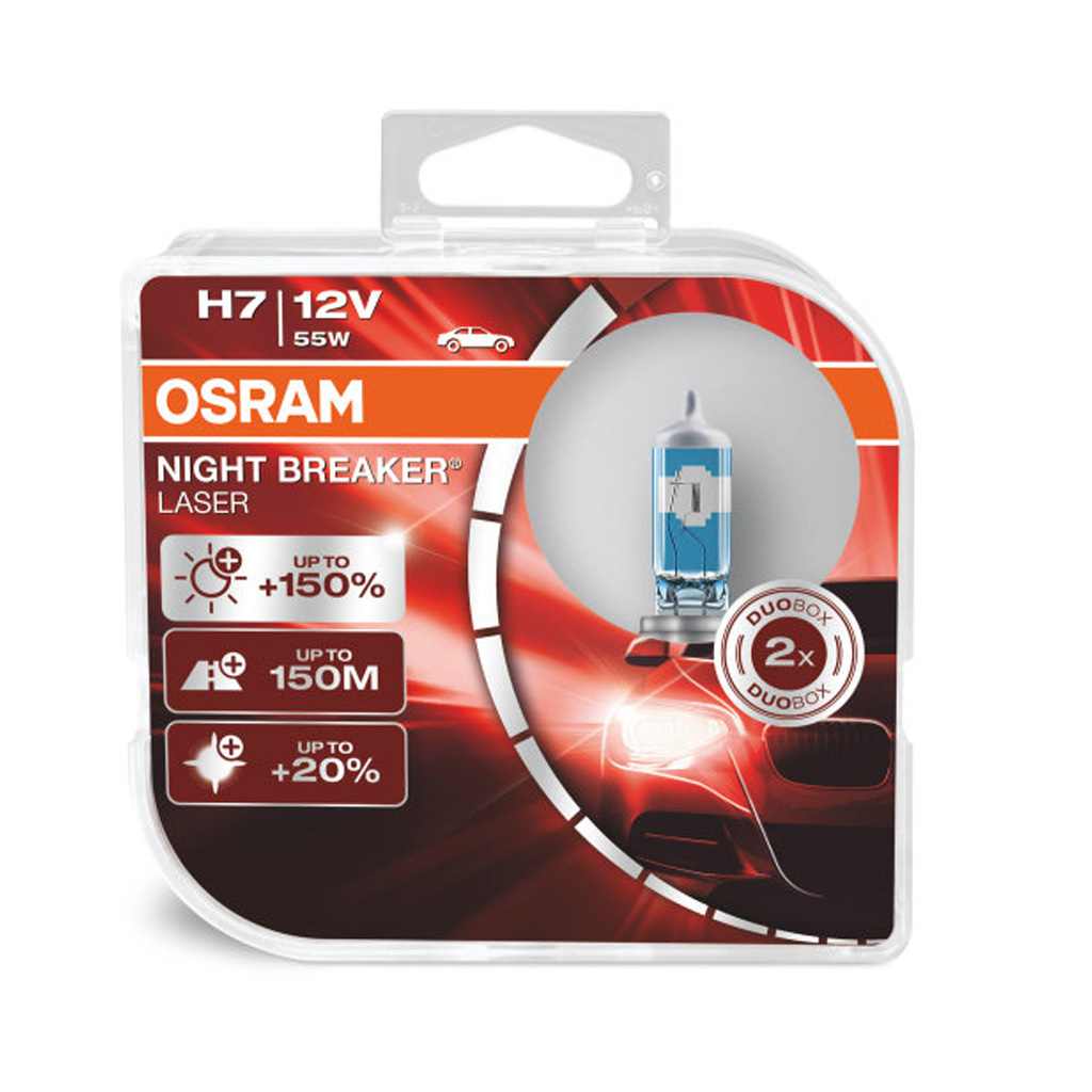 Bombillas Night Breaker H7 Osram