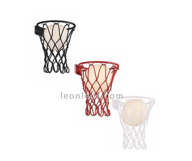 Serie de apliques Basketball colores Mantra